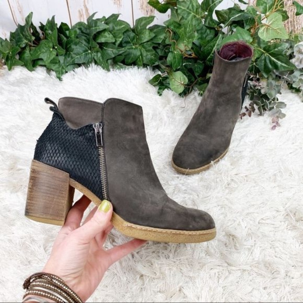 Sundance Cantebria Suede Italian Leather Boots